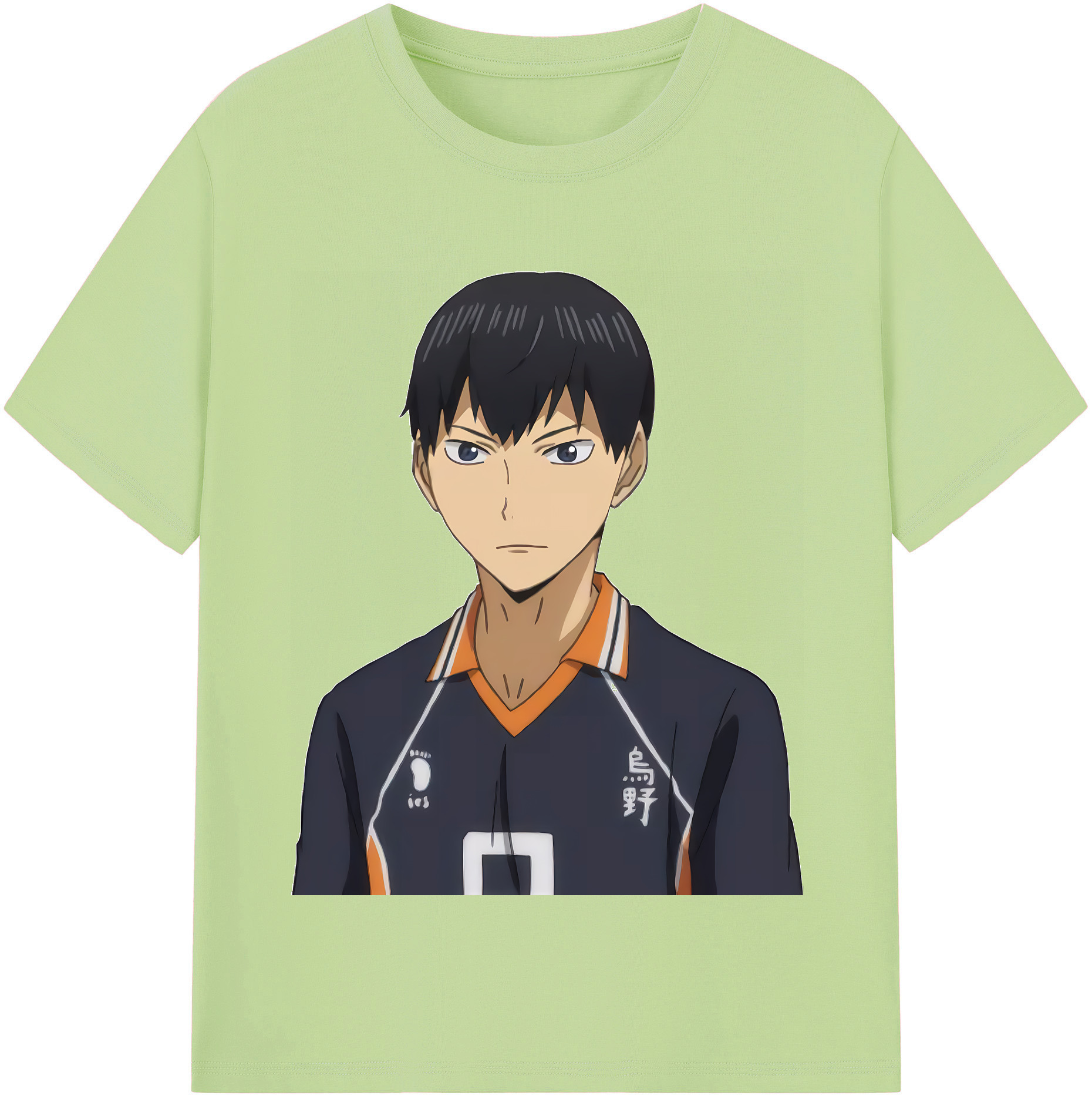 （画像用） ハイキュー!! Haikyu!! 綿100％半袖Tシャツ（フロントプリント）